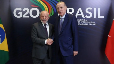 Cumhurbaşkanı Erdoğan, Brezilya Devlet Başkanı Lula da Silva ile g&ouml;r&uuml;şt&uuml;