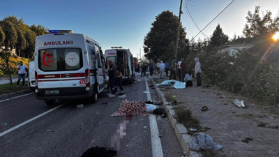 Düzce'de katliam gibi kaza: 4 ölü, 9 yaralı