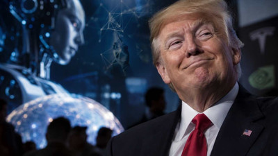 Trump'tan yapay zeka devlerinin fren &ccedil;ağrısına rest: Kim kazanırsa o kazanır