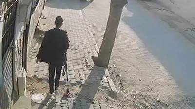 Manisa'da okul önünde silahlı saldırı: Saldırganın görüntüleri ortaya çıktı