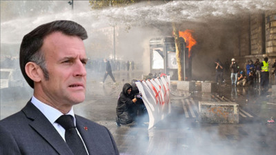 Fransa'da protestolar dinmiyor: Macron istifayı reddetti, yeni talimat verdi