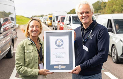 Ford Transit 60. yılında Guinness rekoru kırdı