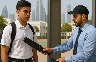 Dubai'de öğrenciler dedektörle aranacak