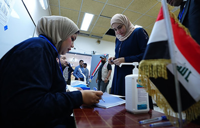 Irak’ta genel seçime katılım oranı yüzde 55'i geçti