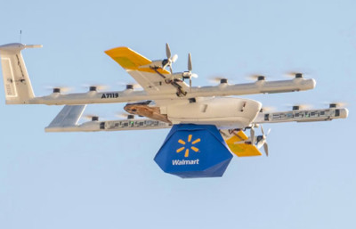 Dev market zincirinin 150 mağazası drone ile teslimat yapacak