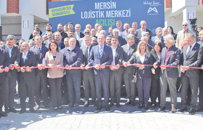 Mersin’de yeni lojistik üssü faaliyete geçti