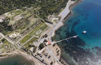 Knidos yeni yüzüyle ziyarete hazır!