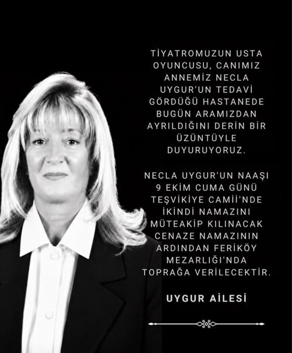 Nejat Uygur'un eşi Necla Uygur hayatını kaybetti - Resim : 1