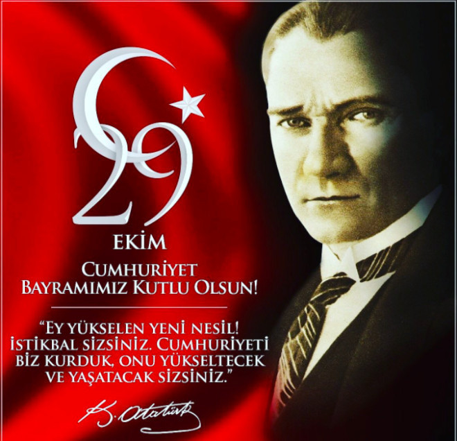 CUMHURİYET BAYRAMI MESAJLARI: 29 Ekim Cumhuriyet Bayramı resimli mesajı ve sözleri... - Resim : 3