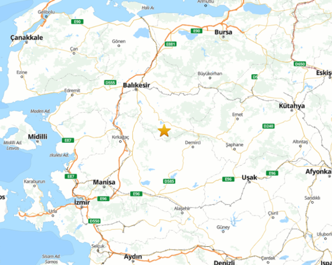 Son dakika: Balıkesir yine sallandı! Art arda depremler - Resim : 1