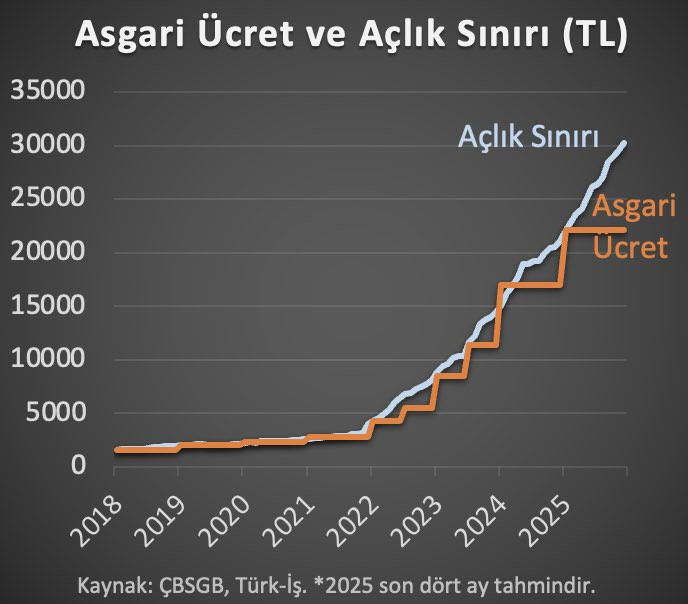 Hakan Kara'dan korkutan asgari ücret tahmini: Açlık sınırının yüzde 36 altında kalacak - Resim : 1