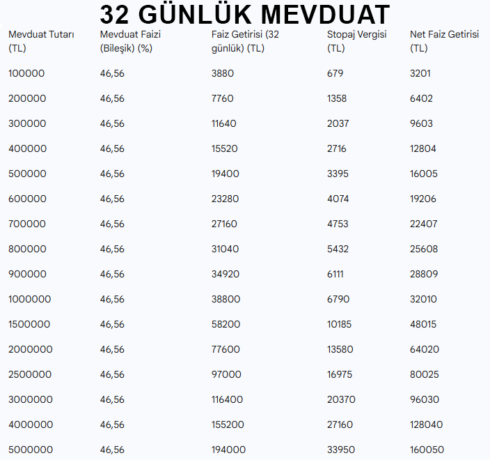 Politika faizi düşebilir ama mevduat hâlâ yüksek: İşte güncel oranlar - Resim: 8