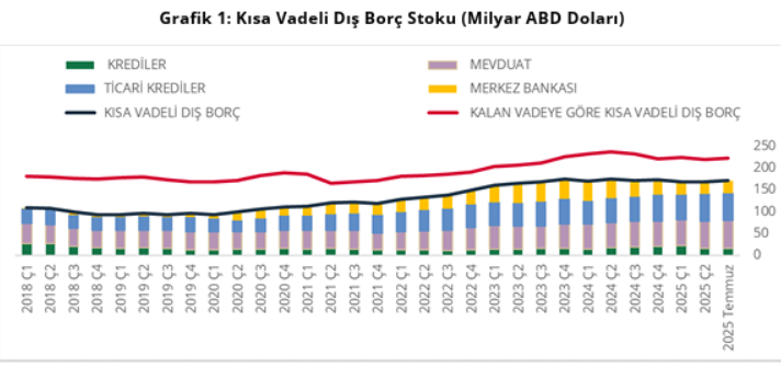 Son dakika... TCMB açıkladı: Kısa vadeli dış borç temmuzda arttı! - Resim : 1