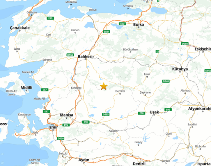 Balıkesir yine sallandı! Peş peşe depremler... - Resim : 1