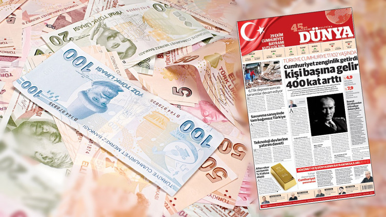 Kişi başı milli gelirde 400 kata yakın artış