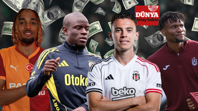 Ara transferde para konuştu: Dört büyüklerin harcadığı bonservis bedeli belli oldu