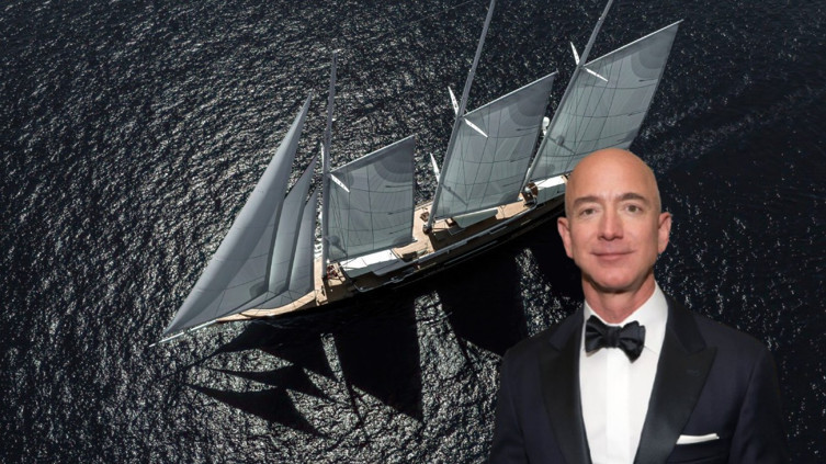 Jeff Bezos 500 milyon dolarlık dev yatını satışa çıkardı