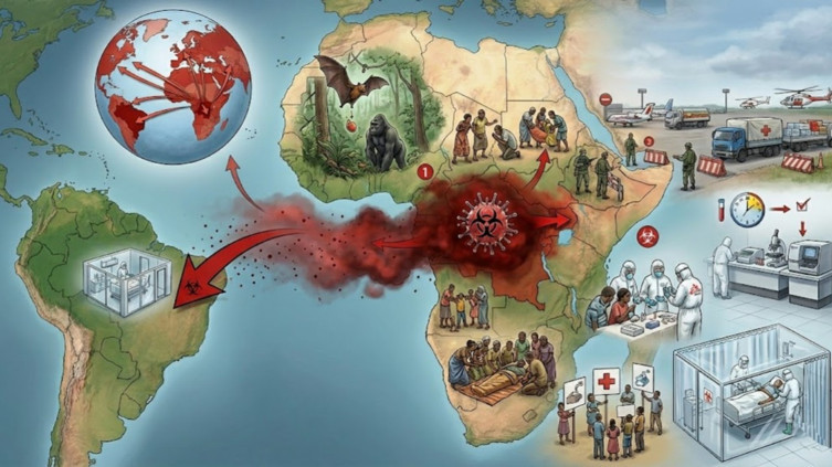 Kongo'da Ebola salgını  kritik seviyeyi aştı