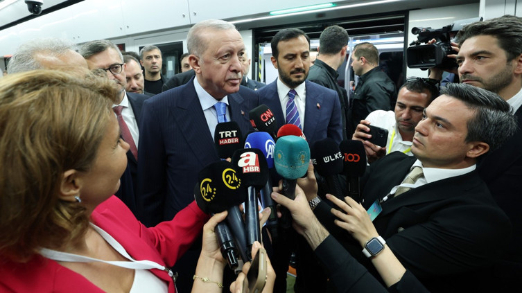 Cumhurbaşkanı Erdoğan metro açılışında duyurdu: 31 Temmuz'a kadar ücretsiz