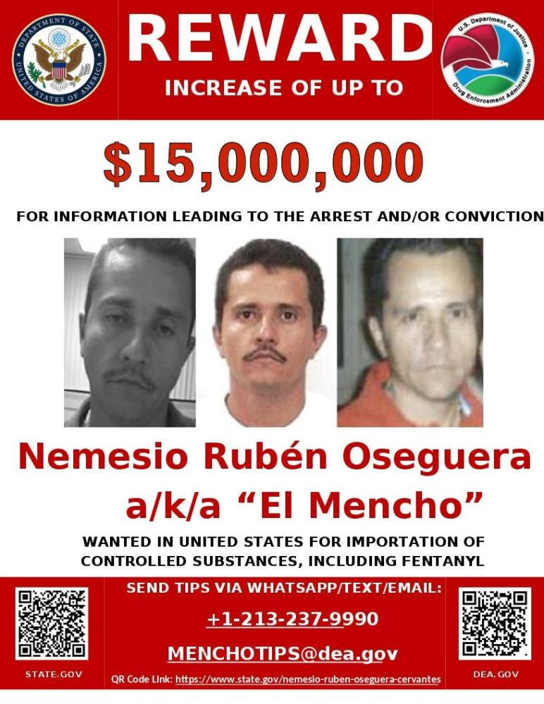 Kartel lideri El Mencho Meksika&rsquo;da &ouml;ld&uuml;r&uuml;ld&uuml;! C&uuml;neyt &Ouml;zdemir mahsur kaldı - Resim : 1