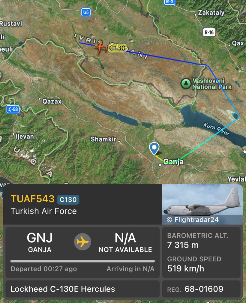 SON DAKİKA: MSB açıklama yaptı: Türkiye'ye ait askeri kargo uçağı Gürcistan'da düştü