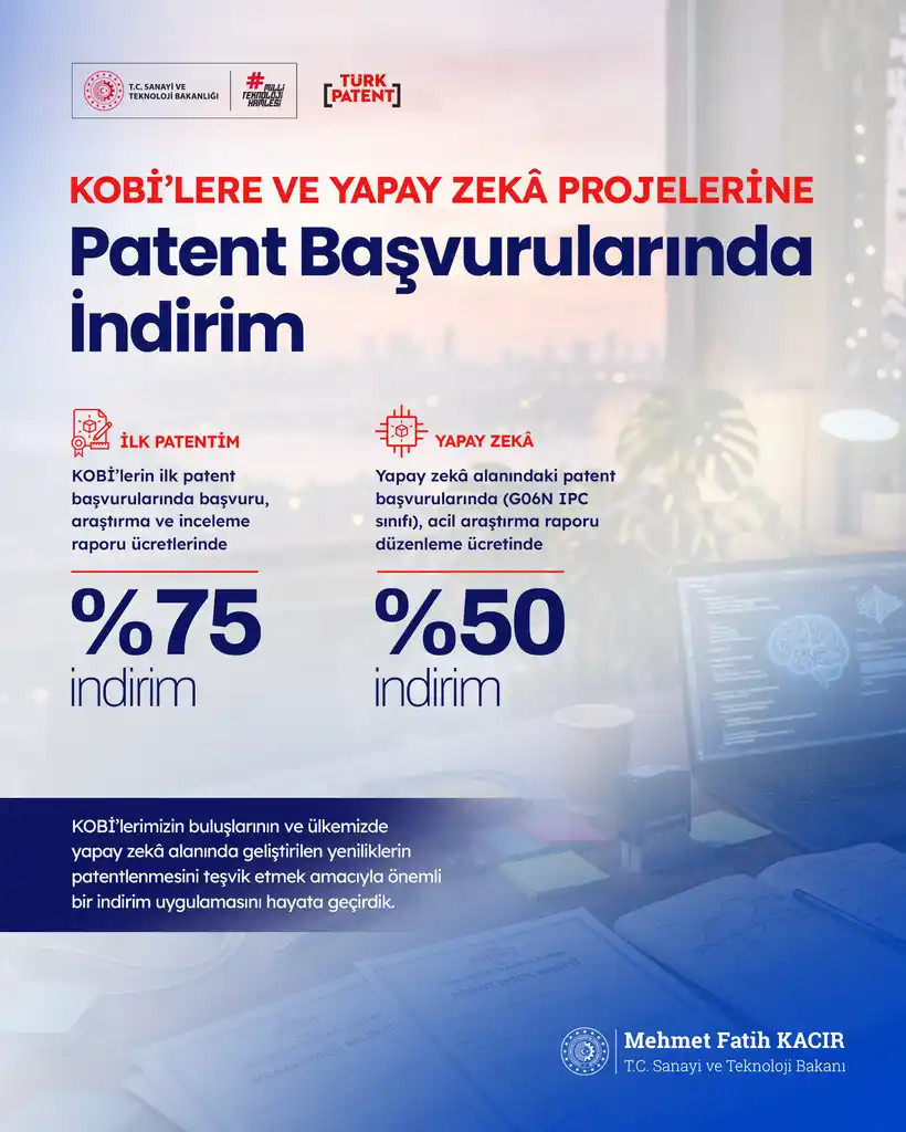 Bakan Kacır KOBİ'lere m&uuml;jdeyi duyurdu: Y&uuml;zde 75 indirim uygulanacak - Resim : 1
