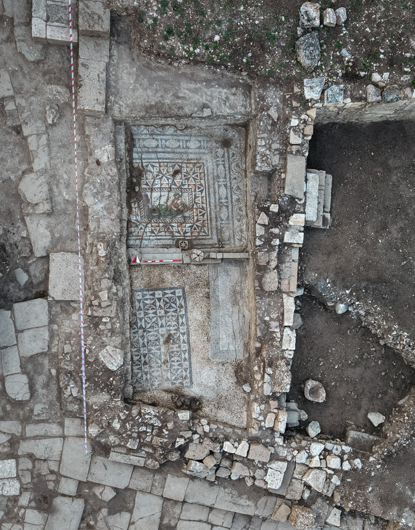 M.S. 3. yüzyıla ait nadir bir nehir tanrısı betimlemesi ortaya çıkarıldı - Resim : 3