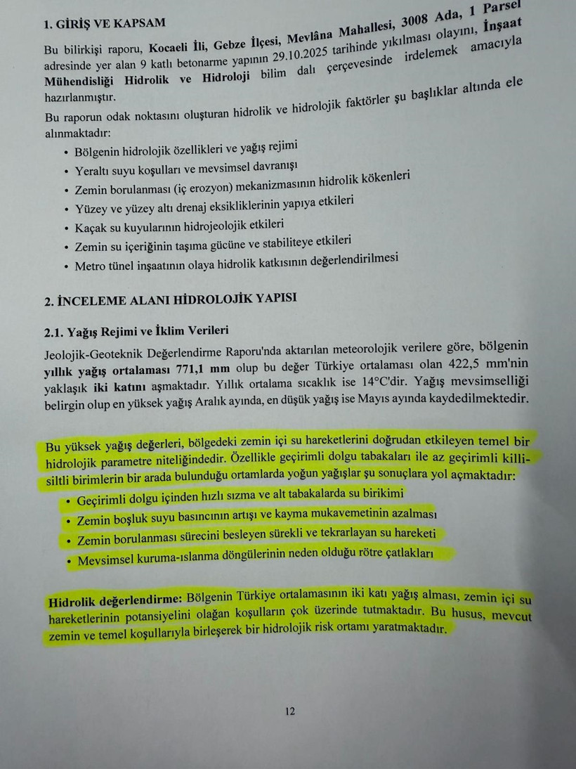 4 kişi can vermişti: Bina kontrolsüz dolgu zemin üzerine inşa edilmiş - Resim : 1