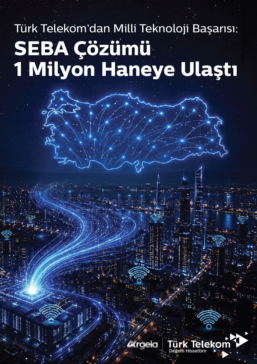 Türk Telekom’dan milli teknoloji başarısı: SEBA çözümü 1 milyon haneye ulaştı - Resim : 1