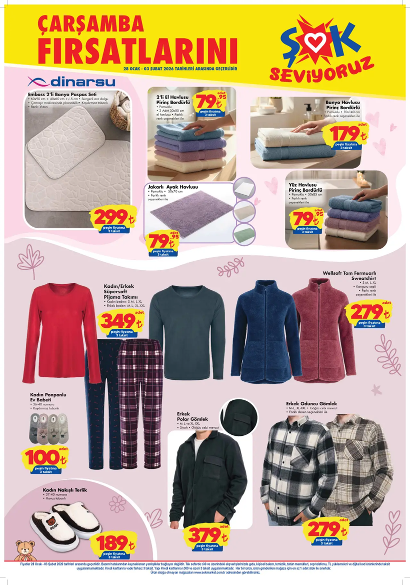 28 OCAK-3 ŞUBAT 2026 AKTÜEL KATALOĞU: ŞOK'a bu hafta ne geliyor? ŞOK'ta bu hafta neler var? - Resim: 4