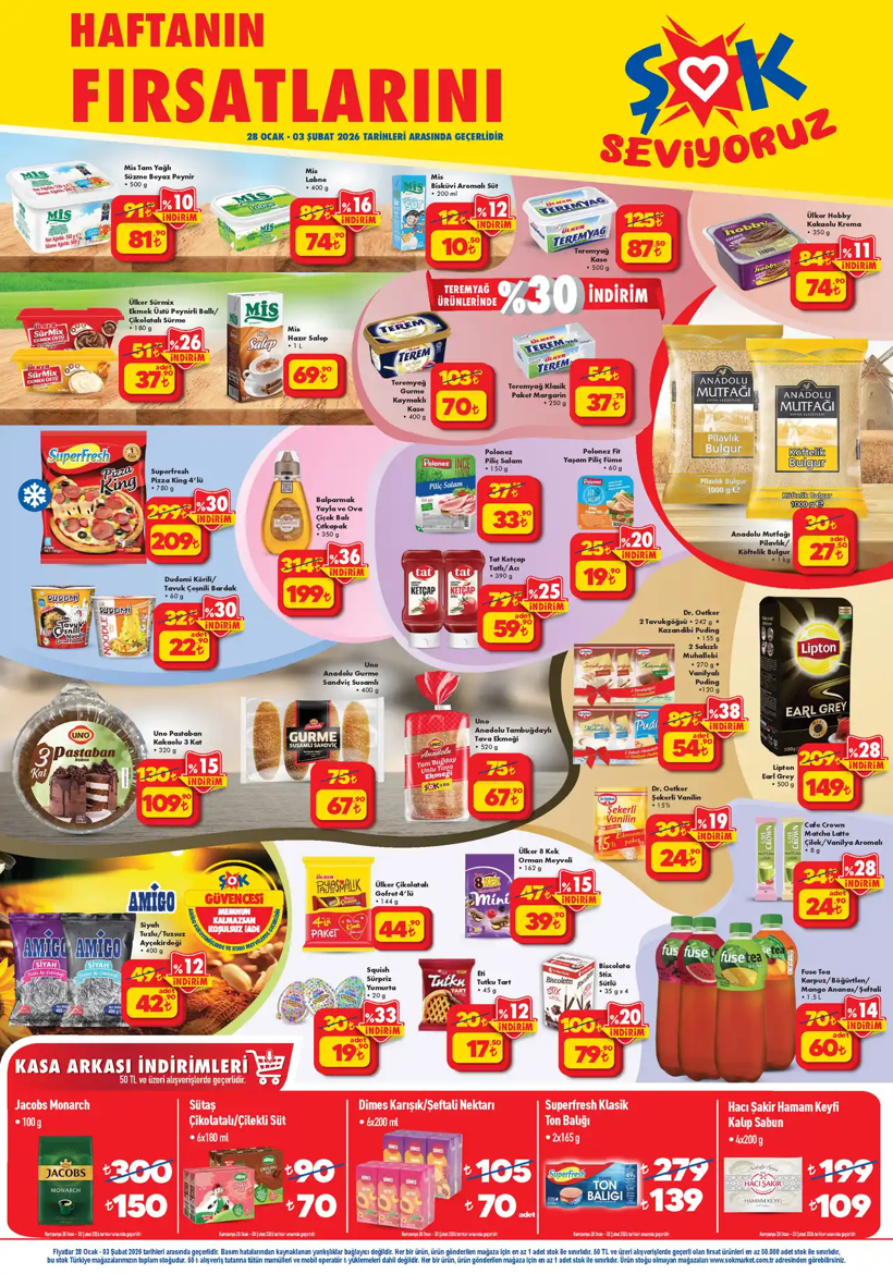 28 OCAK-3 ŞUBAT 2026 AKTÜEL KATALOĞU: ŞOK'a bu hafta ne geliyor? ŞOK'ta bu hafta neler var? - Resim: 5