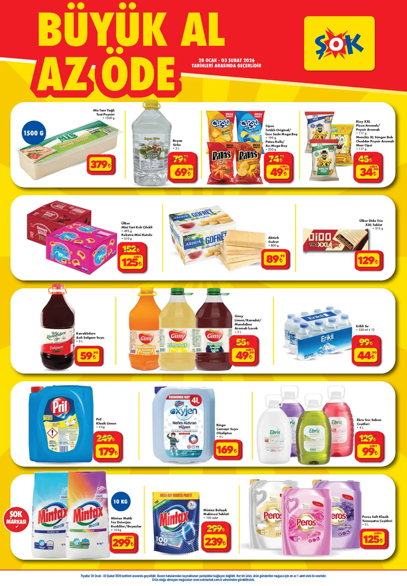 28 OCAK-3 ŞUBAT 2026 AKTÜEL KATALOĞU: ŞOK'a bu hafta ne geliyor? ŞOK'ta bu hafta neler var? - Resim: 6