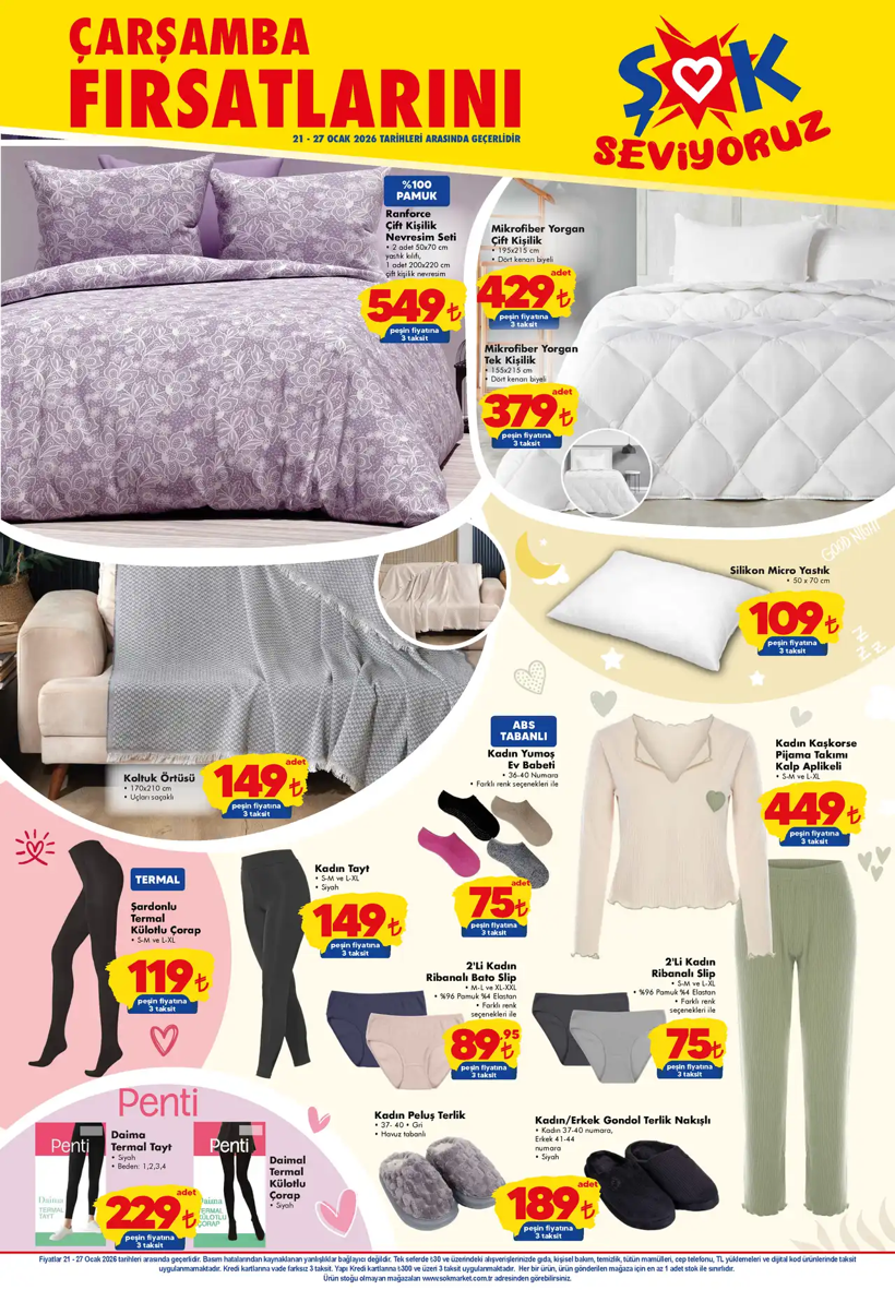 ŞOK 21-27 OCAK 2026 AKTÜEL KATALOĞU: ŞOK'a bu hafta ne geliyor? ŞOK'ta bu hafta neler var? - Resim: 2