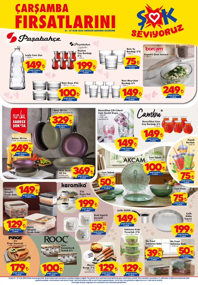 ŞOK 21-27 OCAK 2026 AKTÜEL KATALOĞU: ŞOK'a bu hafta ne geliyor? ŞOK'ta bu hafta neler var? - Resim: 4