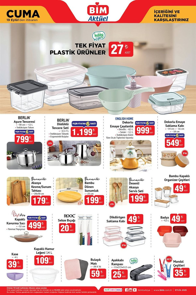BİM 19 EYLÜL 2025 AKTÜEL KATALOĞU: BİM'e katı meyve sıkacağı geliyor! - Resim: 8
