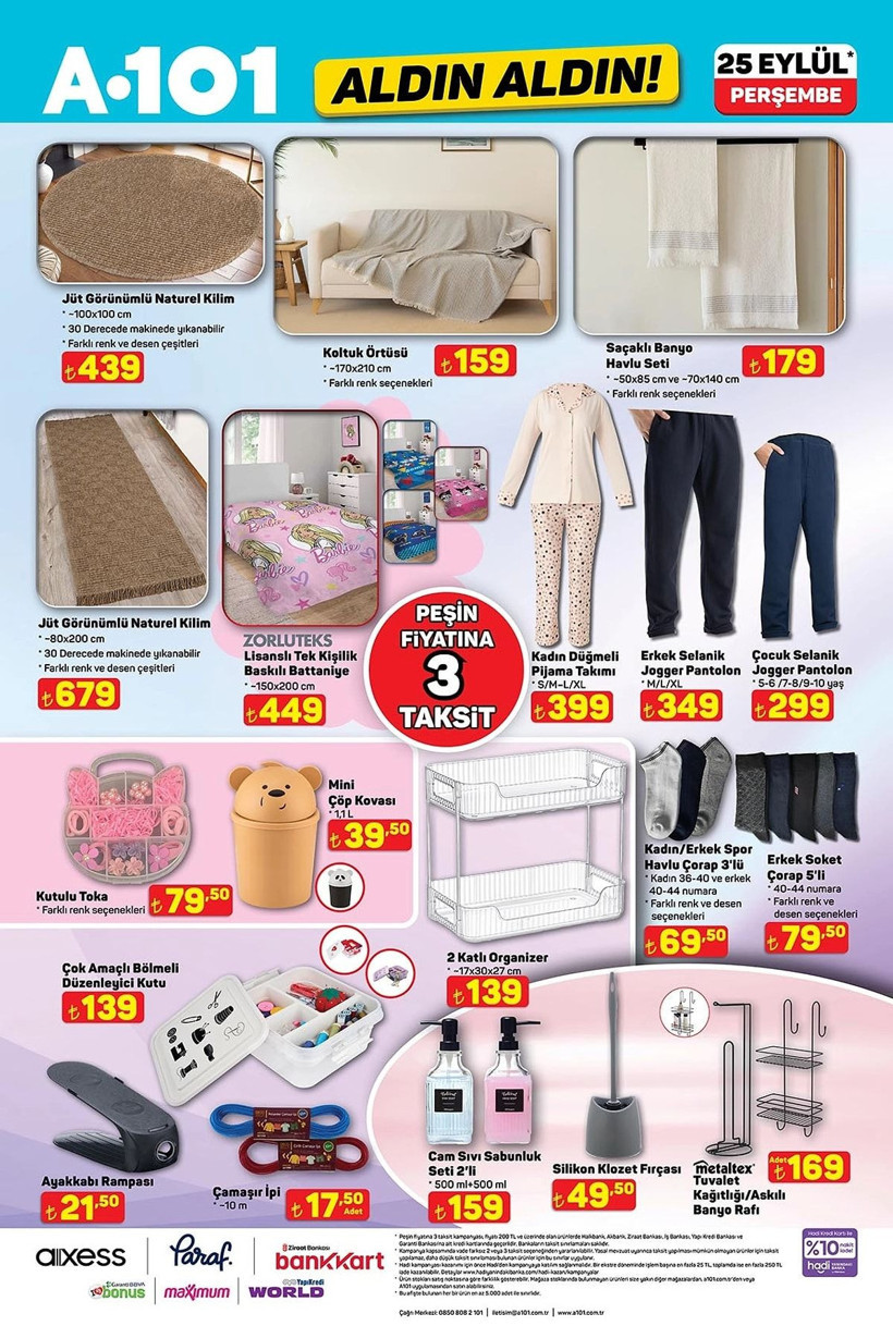 A101 25 EYLÜL 2025 ALDIN ALDIN KATALOĞU: A101'e motosiklet geliyor! - Resim: 11