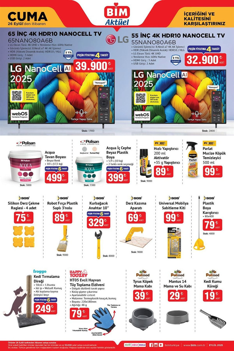 BİM 26 EYLÜL 2025 AKTÜEL KATALOĞU: BİM'e tam otomatik kahve makinesi geliyor! - Resim: 3