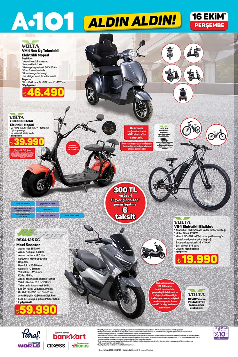 A101 16 EKİM 2025 AKTÜEL KATALOĞU: A101'e lazer epilasyon cihazı ve elektrikli bisiklet geliyor! - Resim: 7