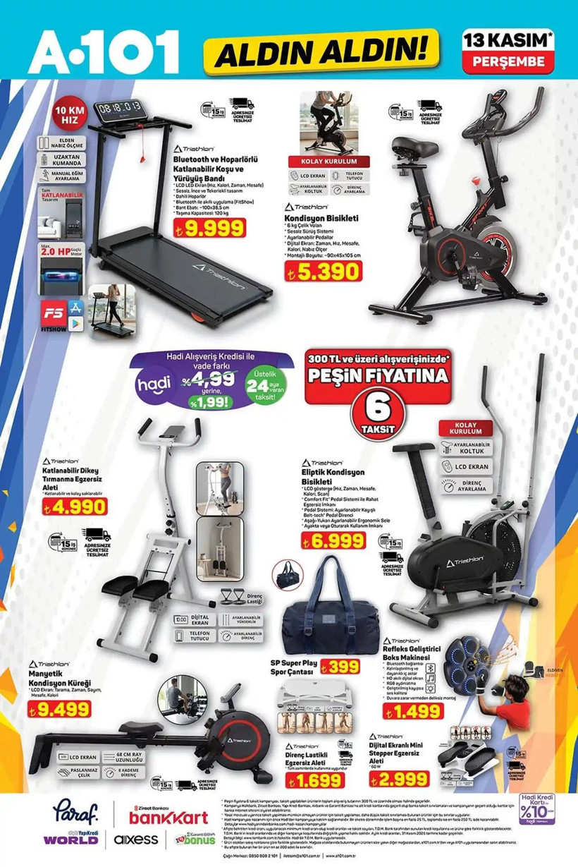 A101 13 KASIM 2025 AKTÜEL KATALOĞU: A101'e QLED TV ve Volta elektrikli moped geliyor! - Resim: 8