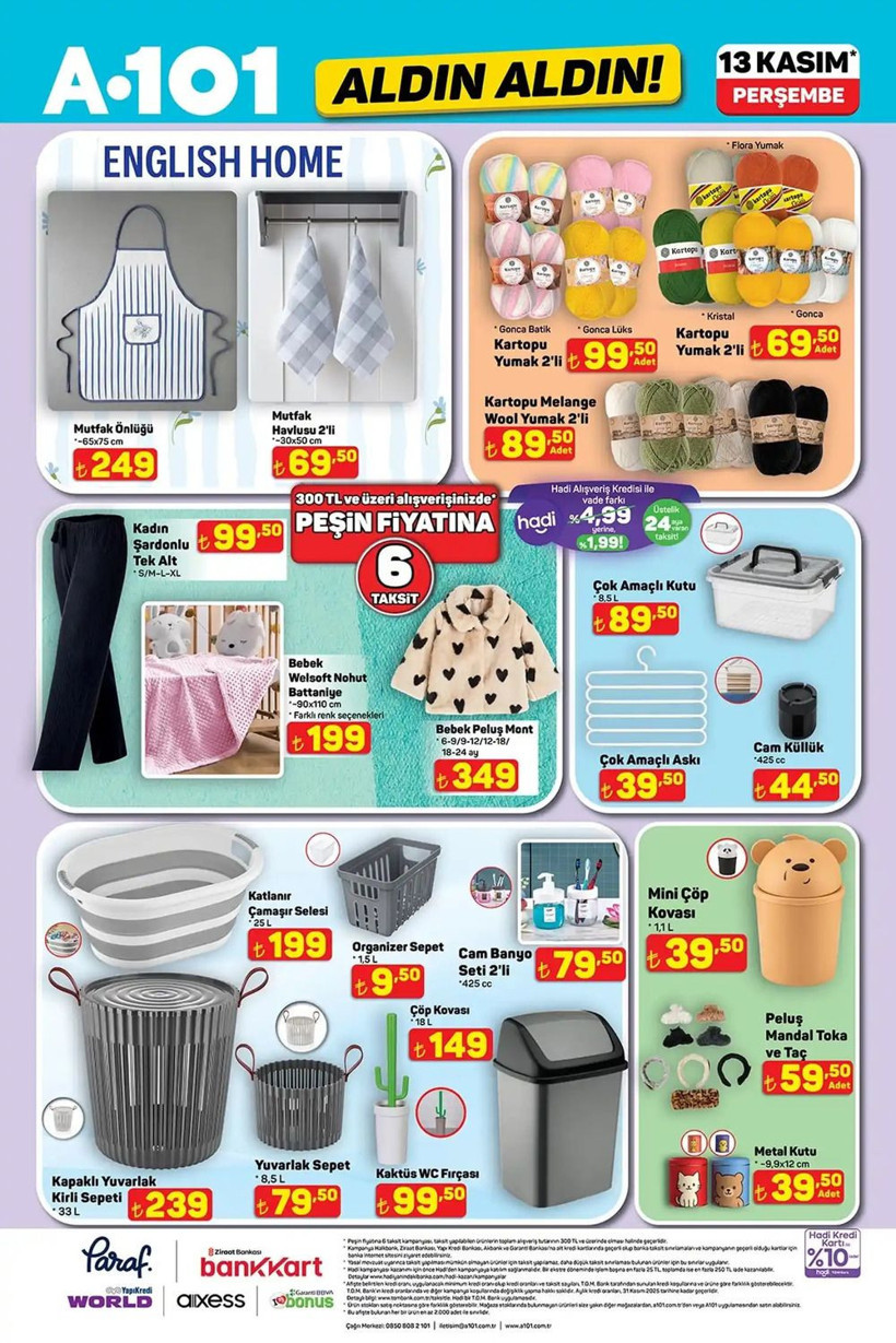 A101 13 KASIM 2025 AKTÜEL KATALOĞU: A101'e QLED TV ve Volta elektrikli moped geliyor! - Resim: 9