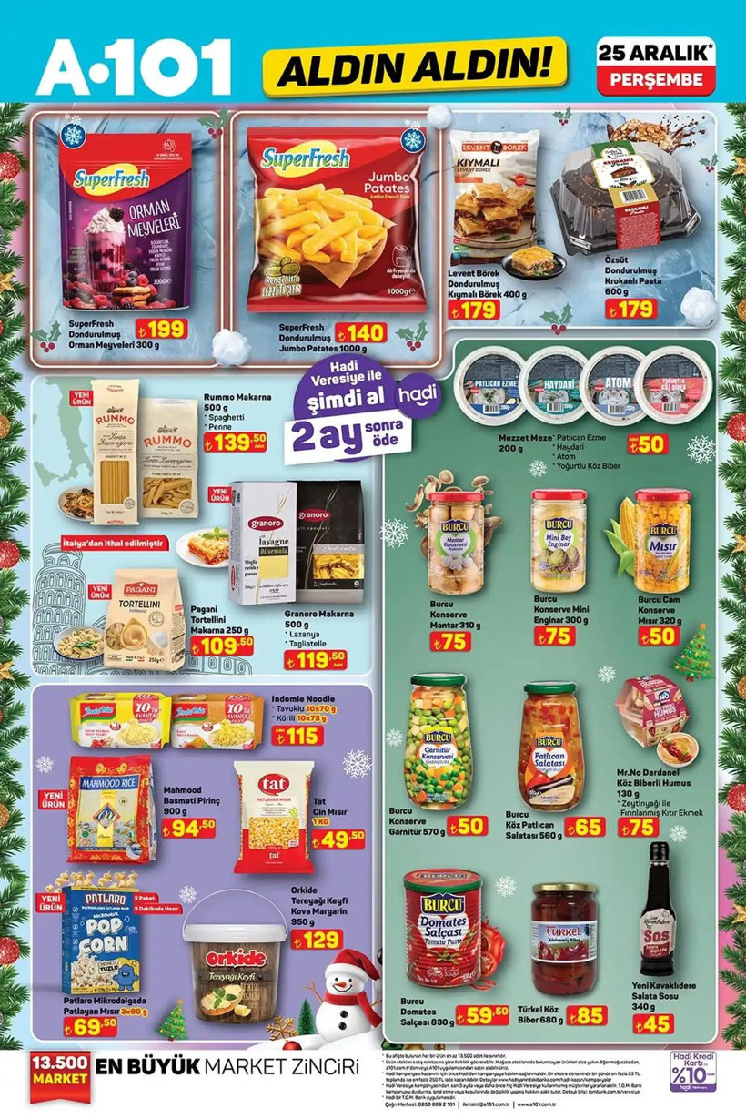 A101 25 ARALIK 2025 AKTÜEL KATALOĞU: A101'e bu hafta neler geliyor? A101'de neler var? - Resim: 10
