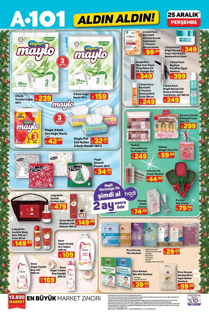 A101 25 ARALIK 2025 AKTÜEL KATALOĞU: A101'e bu hafta neler geliyor? A101'de neler var? - Resim: 13