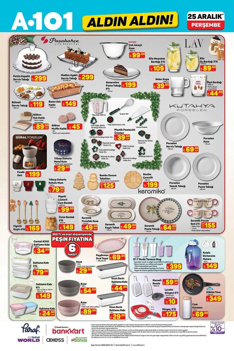 A101 25 ARALIK 2025 AKTÜEL KATALOĞU: A101'e bu hafta neler geliyor? A101'de neler var? - Resim: 4