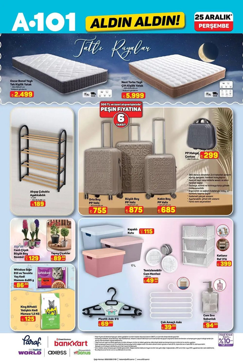 A101 25 ARALIK 2025 AKTÜEL KATALOĞU: A101'e bu hafta neler geliyor? A101'de neler var? - Resim: 7