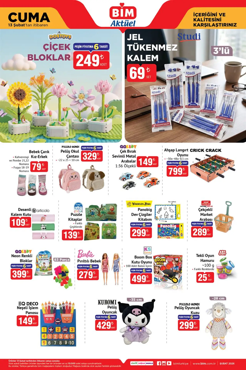 BİM 10-13 ŞUBAT 2026 AKTÜEL KATALOĞU: BİM'de bu hafta neler var? BİM'e neler geliyor? - Resim: 9