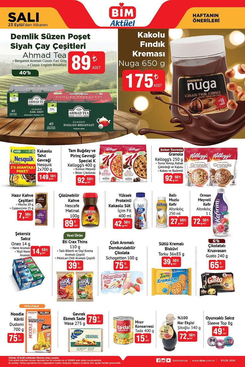 BİM 23-26 EYLÜL 2025 AKTÜEL KATALOĞU: BİM'e turbo cam ankastre set geliyor! - Resim: 2