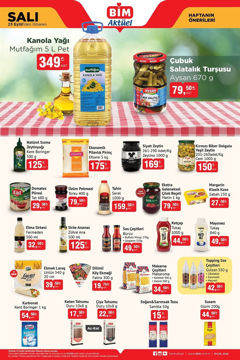 BİM 23-26 EYLÜL 2025 AKTÜEL KATALOĞU: BİM'e turbo cam ankastre set geliyor! - Resim: 3