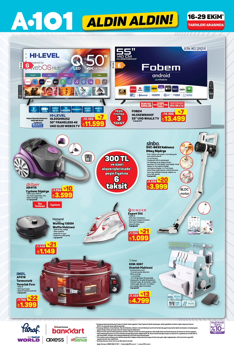 A101 16 EKİM 2025 AKTÜEL KATALOĞU: A101'e lazer epilasyon cihazı ve elektrikli bisiklet geliyor! - Resim: 11