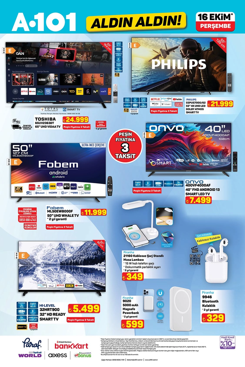 A101 16 EKİM 2025 AKTÜEL KATALOĞU: A101'e lazer epilasyon cihazı ve elektrikli bisiklet geliyor! - Resim: 9