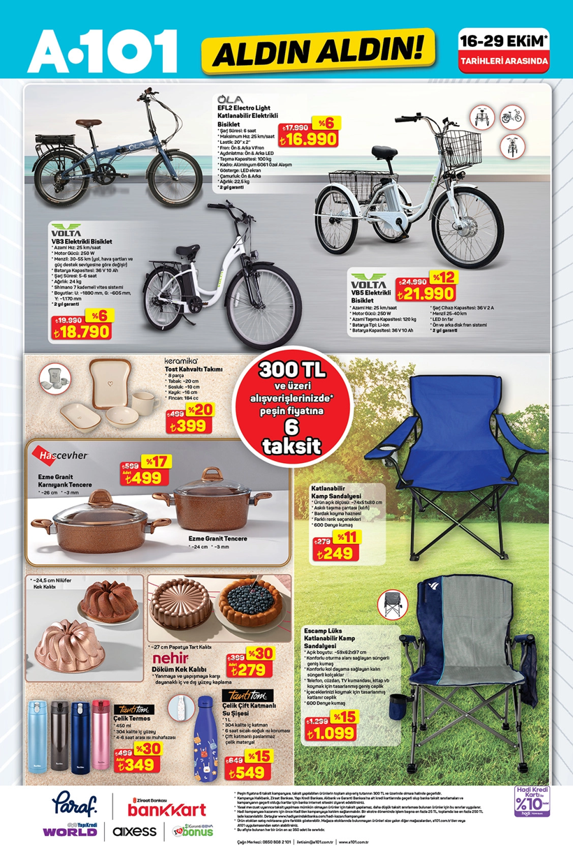 A101 16 EKİM 2025 AKTÜEL KATALOĞU: A101'e lazer epilasyon cihazı ve elektrikli bisiklet geliyor! - Resim: 12